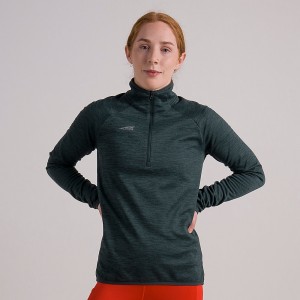 Altra CORE 1/2 ZIP Pullover Dames Groen | Belgie AL0391M04