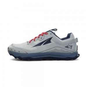 Altra LONE PEAK 6 Trail Schoenen Heren Grijs Donkerblauw | Belgie AL7302R03