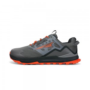 Altra LONE PEAK ALL-WTHR LOW 2 Wandelschoenen Heren Grijs Oranje | Belgie AL2498X57