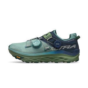 Altra MONT BLANC BOA Trail Schoenen Heren Blauw Groen | Belgie AL7840P13