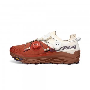 Altra MONT BLANC BOA Trail Schoenen Heren Bordeaux | Belgie AL3018A31