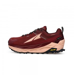 Altra OLYMPUS 5 HIKE LOW GTX Wandelschoenen Dames Bordeaux | Belgie AL1568G69