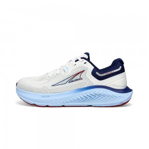 Altra PARADIGM 7 Loopschoenen Dames Wit Blauw | Belgie AL2649Q13