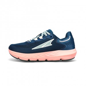 Altra PROVISION 7 Loopschoenen Dames Donkerblauw Roze | Belgie AL6510M40