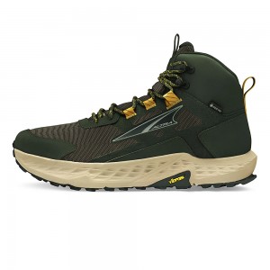 Altra TIMP HIKER GTX Trail Schoenen Heren Olijfgroen | Belgie AL0216B69