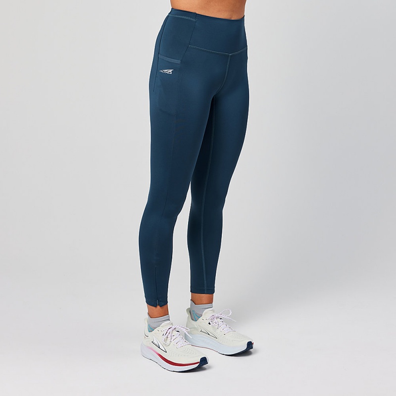 Altra CORE CROP Hardloopbroek Dames Blauw | Belgie AL3486R46