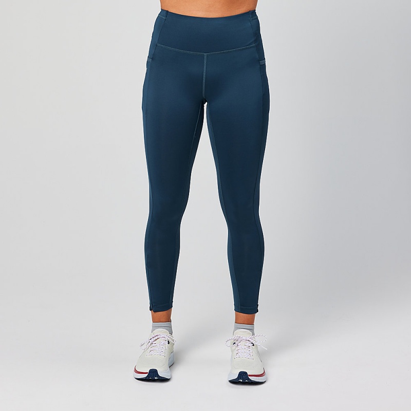 Altra CORE CROP Hardloopbroek Dames Blauw | Belgie AL3486R46