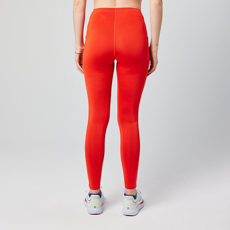 Altra CORE CROP Hardloopbroek Dames Rood | Belgie AL8135E90