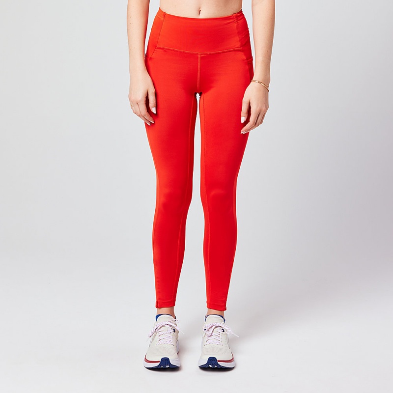 Altra CORE CROP Hardloopbroek Dames Rood | Belgie AL8135E90