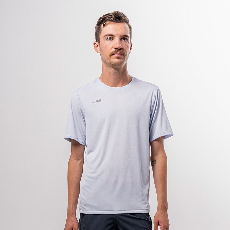 Altra CORE SHORT SLEEVE TEE T-Shirt Heren Lichtblauw | Belgie AL1028W76