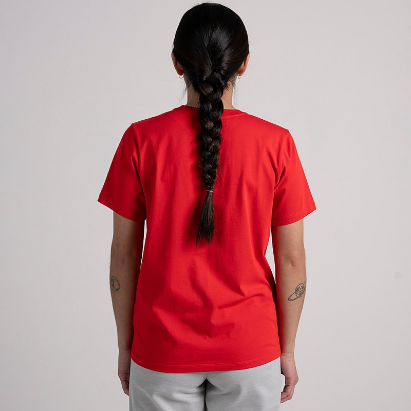 Altra EVERYDAY RECYCLED TEE T-Shirt Dames Rood | Belgie AL0618G57