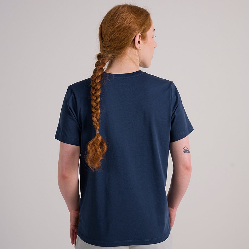 Altra EVERYDAY RECYCLED TEE T-Shirt Dames Blauw | Belgie AL4038H61