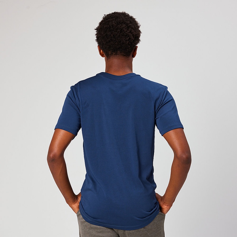 Altra EVERYDAY RECYCLED TEE T-Shirt Heren Blauw | Belgie AL8795P80