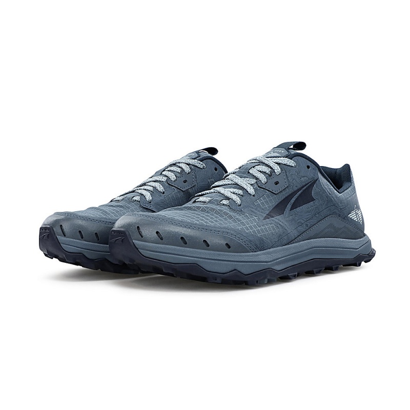 Altra LONE PEAK 6 Trail Schoenen Dames Donkerblauw Lichtblauw | Belgie AL5748J20