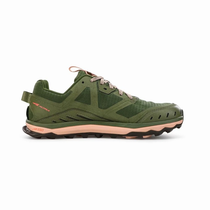 Altra LONE PEAK 6 Trail Schoenen Dames Olijfgroen | Belgie AL6278L49