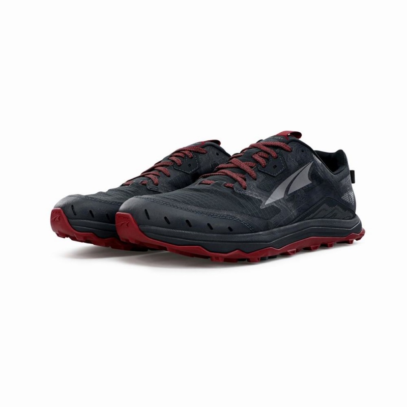 Altra LONE PEAK 6 Trail Schoenen Heren Zwart | Belgie AL2603U90