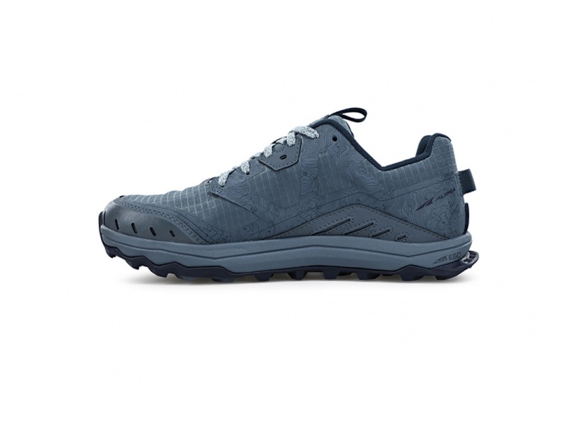 Altra LONE PEAK 6 WIDE Trail Schoenen Dames Donkerblauw Lichtblauw | Belgie AL6395B49