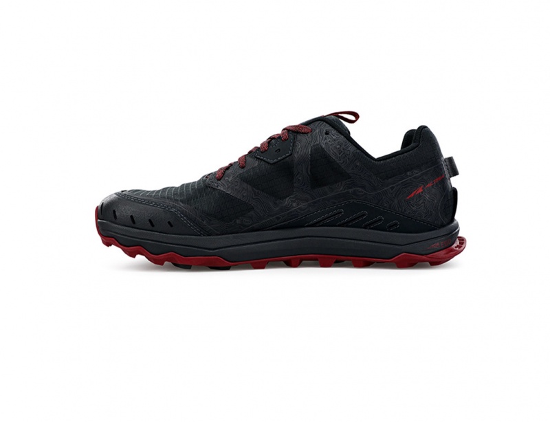 Altra LONE PEAK 6 WIDE Trail Schoenen Heren Zwart | Belgie AL1309P49