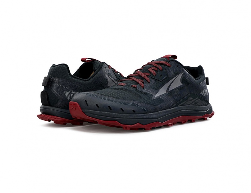 Altra LONE PEAK 6 WIDE Trail Schoenen Heren Zwart | Belgie AL1309P49