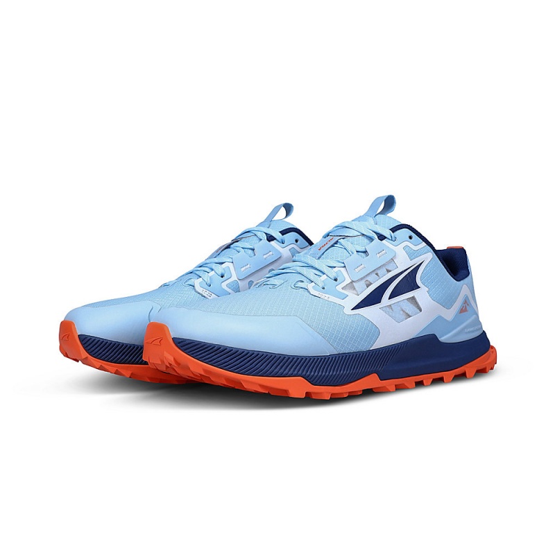 Altra LONE PEAK 7 Trail Schoenen Dames Blauw Oranje | Belgie AL6130H21