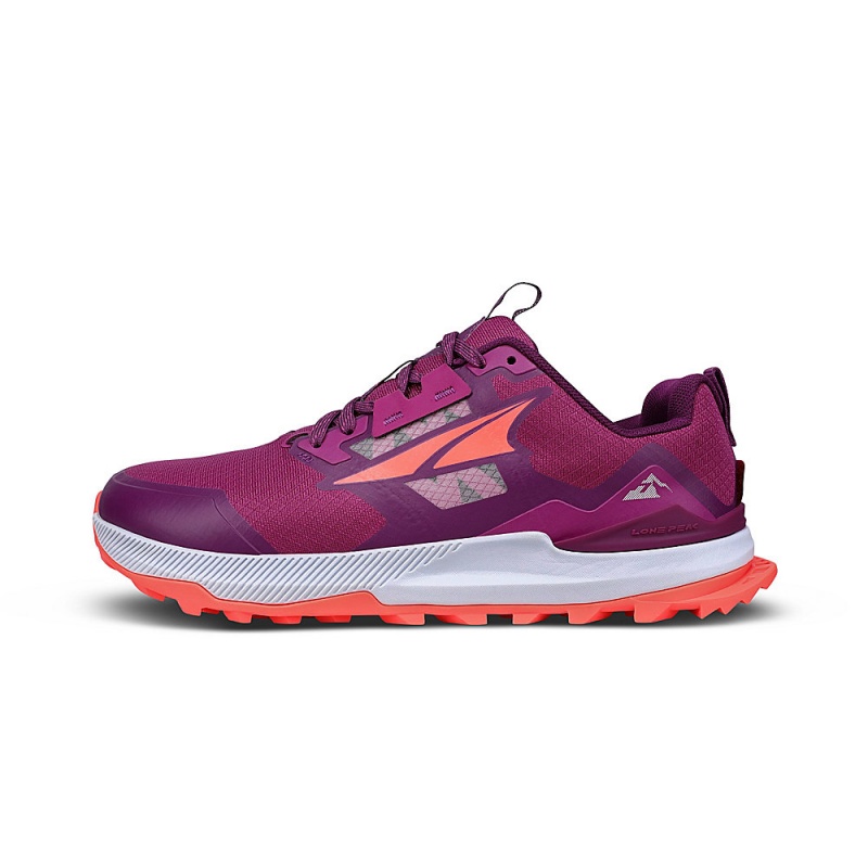 Altra LONE PEAK 7 Trail Schoenen Dames Paars Oranje | Belgie AL5062U04