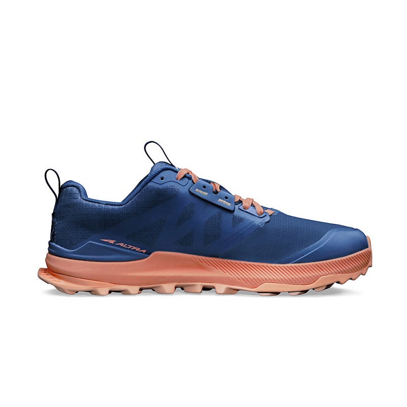 Altra LONE PEAK 8 Trail Schoenen Dames Donkerblauw Koraal | Belgie AL2386G65