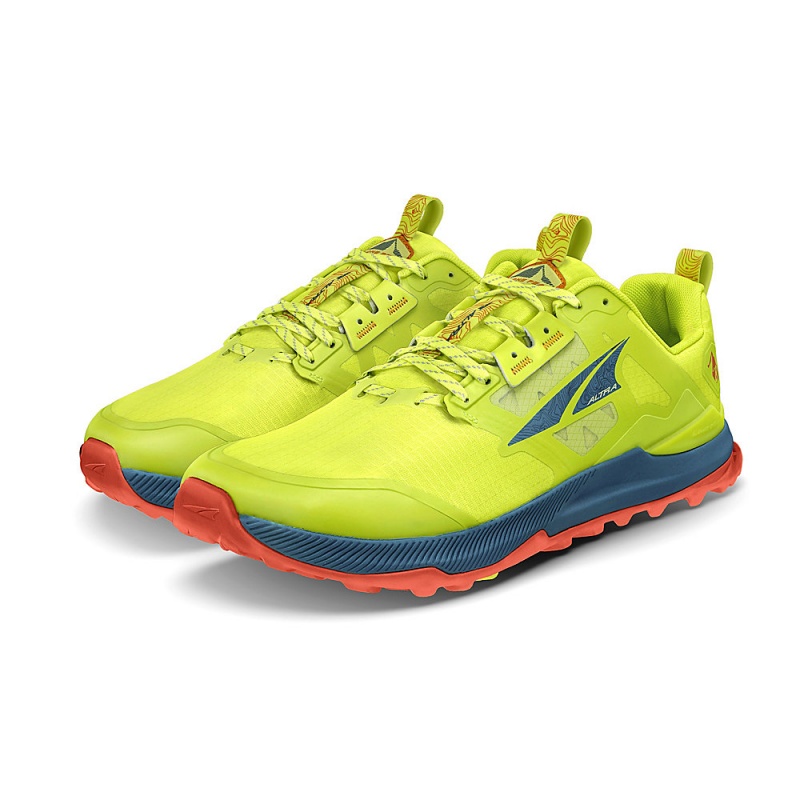 Altra LONE PEAK 8 Trail Schoenen Heren Geel | Belgie AL5937L82