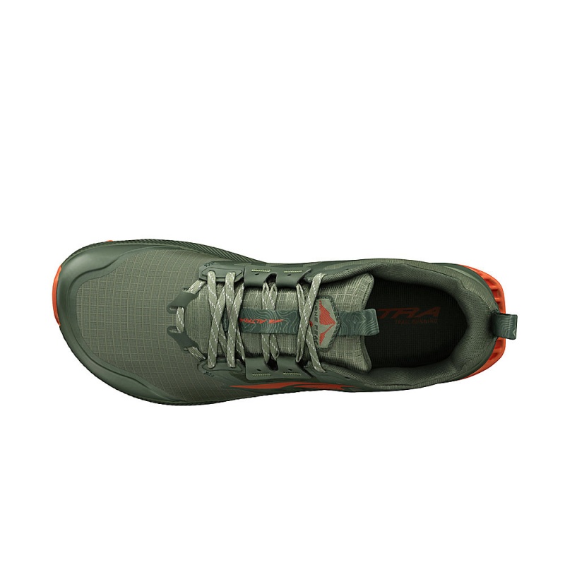 Altra LONE PEAK 8 Trail Schoenen Heren Olijfgroen | Belgie AL6847C75