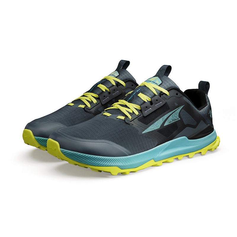 Altra LONE PEAK 8 Trail Schoenen Heren Zwart Groen | Belgie AL0973V31