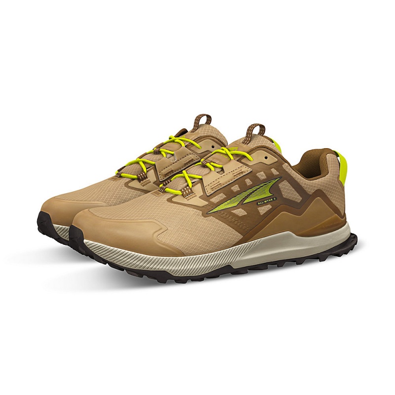 Altra LONE PEAK ALL-WTHR LOW 2 Trail Schoenen Heren Bruin | Belgie AL3098X65