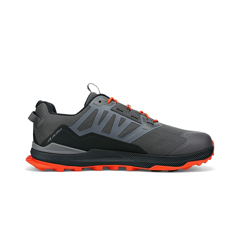 Altra LONE PEAK ALL-WTHR LOW 2 Wandelschoenen Heren Grijs Oranje | Belgie AL2498X57