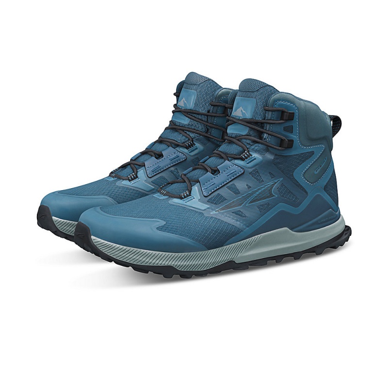 Altra LONE PEAK ALL-WTHR MID 2 Wandelschoenen Heren Blauw | Belgie AL6381L96