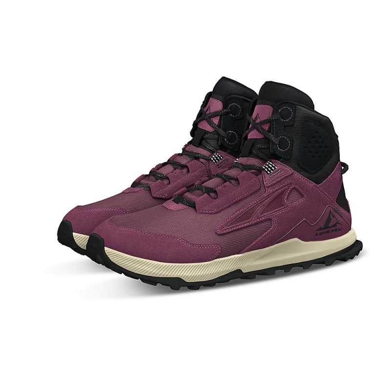 Altra LONE PEAK HIKER 2 Wandelschoenen Dames Paars Zwart | Belgie AL2860L70