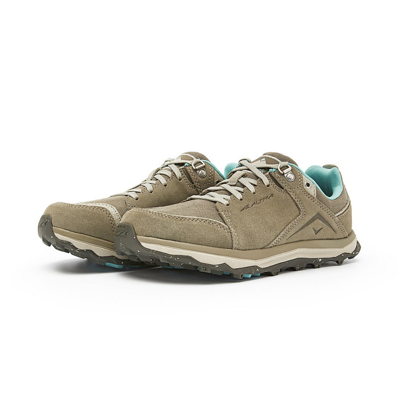 Altra LP ALPINE Wandelschoenen Dames Grijs Bruin | Belgie AL8731R32