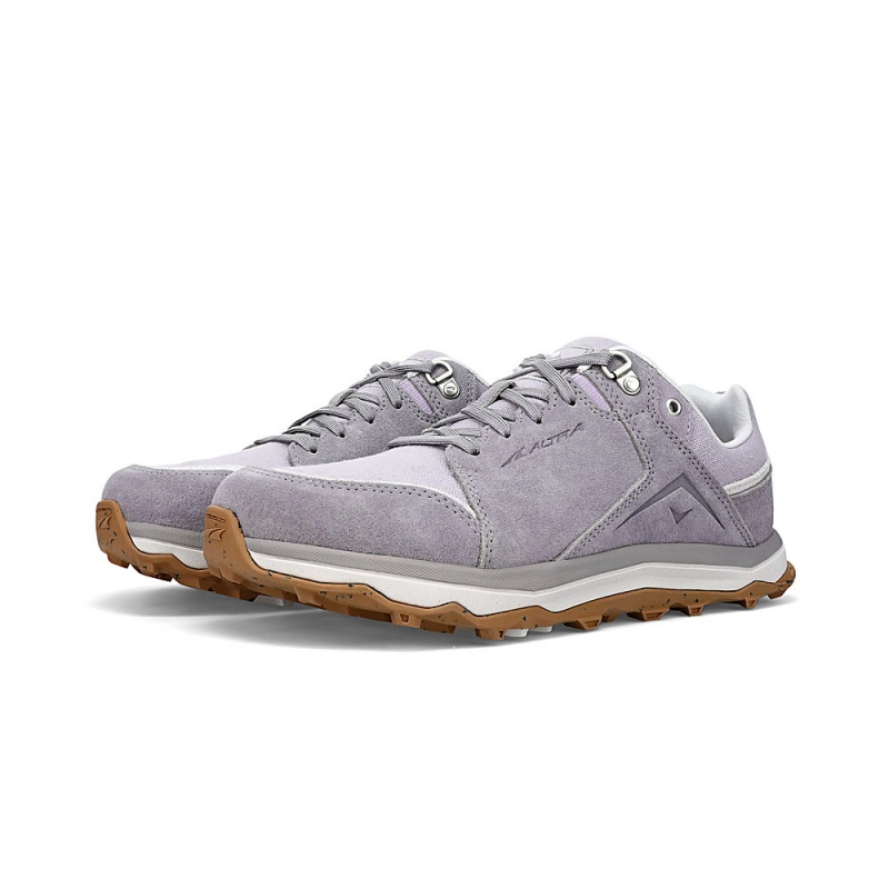 Altra LP ALPINE Wandelschoenen Dames Grijs Paars | Belgie AL4781T40