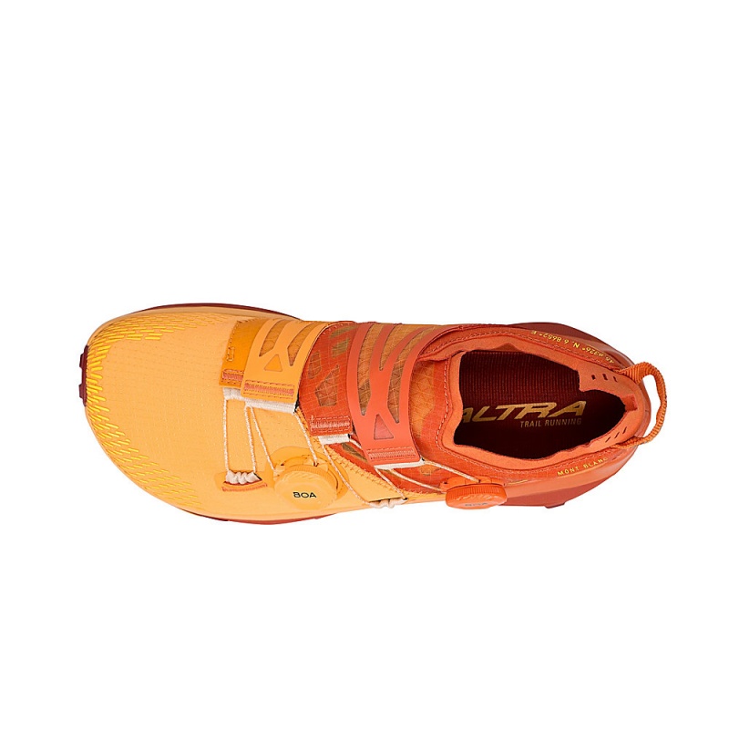 Altra MONT BLANC BOA Trail Schoenen Dames Geel Oranje | Belgie AL3469T07