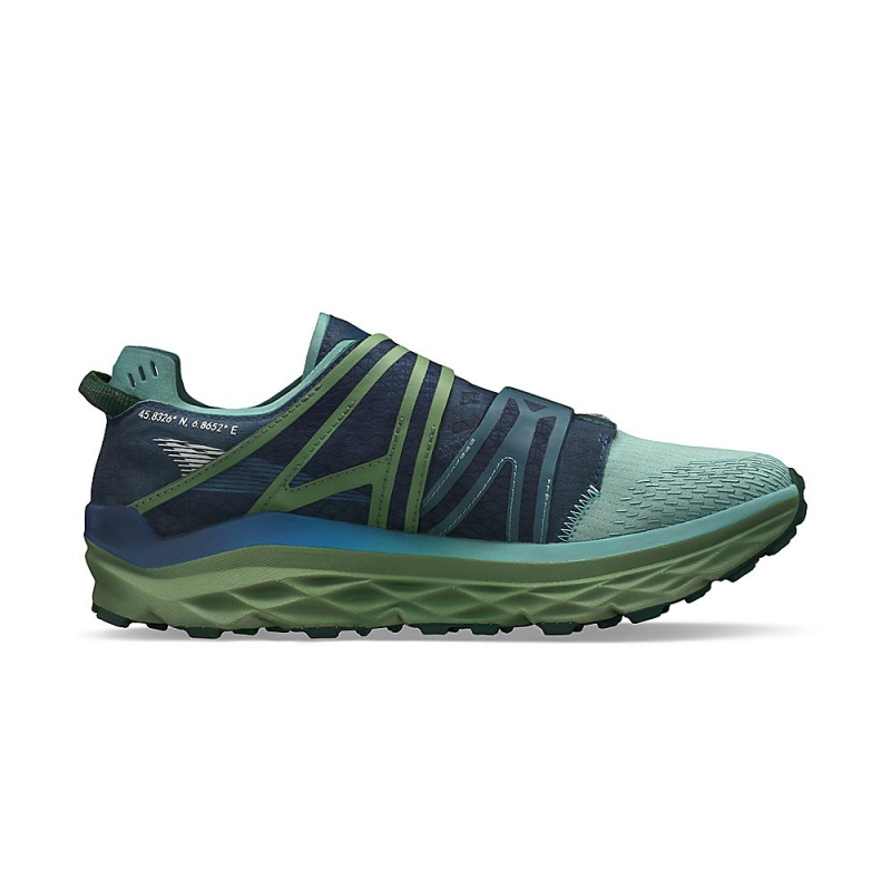 Altra MONT BLANC BOA Trail Schoenen Heren Blauw Groen | Belgie AL7840P13