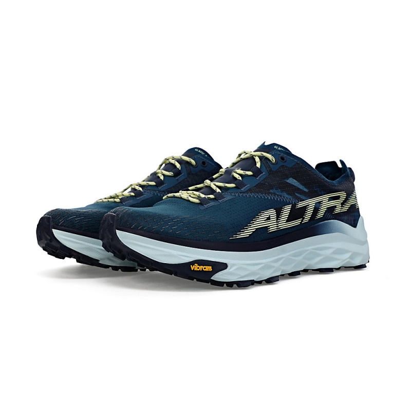 Altra MONT BLANC Trail Schoenen Dames Diepblauw | Belgie AL3287S32