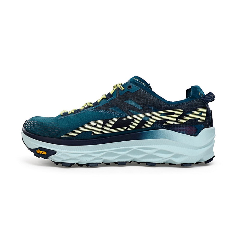 Altra MONT BLANC Trail Schoenen Dames Diepblauw | Belgie AL3287S32