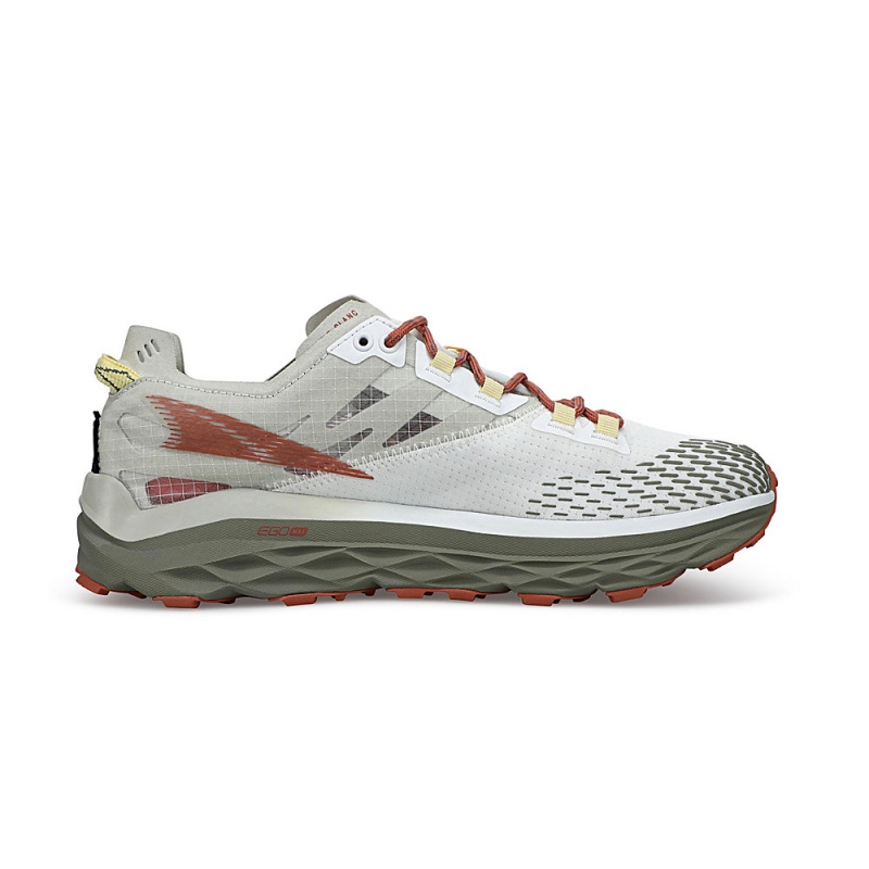 Altra MONT BLANC Trail Schoenen Dames Wit | Belgie AL1245F98