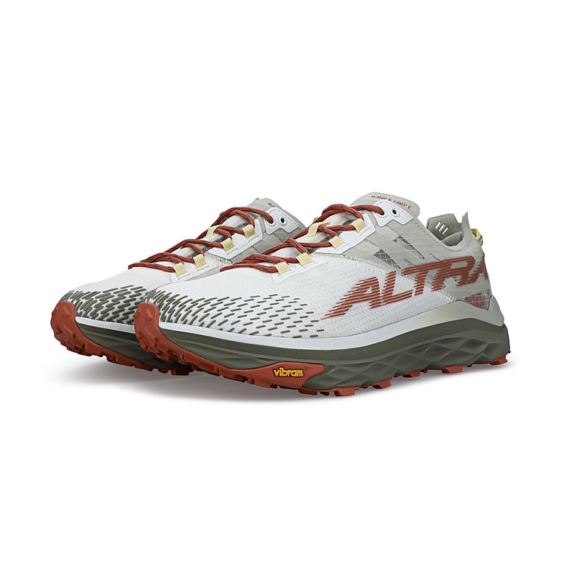 Altra MONT BLANC Trail Schoenen Dames Wit | Belgie AL1245F98