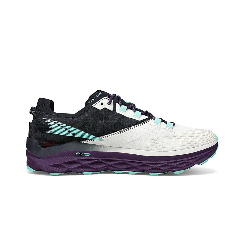 Altra MONT BLANC Trail Schoenen Dames Zwart Groen | Belgie AL3297A06