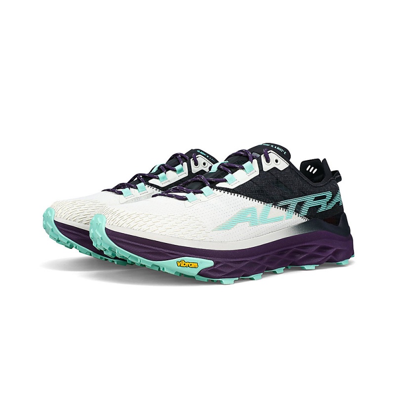 Altra MONT BLANC Trail Schoenen Dames Zwart Groen | Belgie AL3297A06