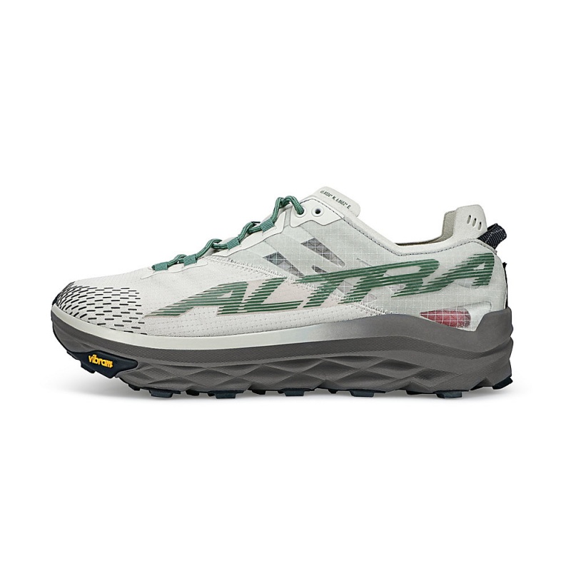 Altra MONT BLANC Trail Schoenen Heren Grijs Groen | Belgie AL4758G57