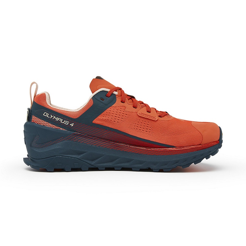 Altra OLYMPUS 4 Trail Schoenen Dames Donkerblauw Koraal | Belgie AL5941S58