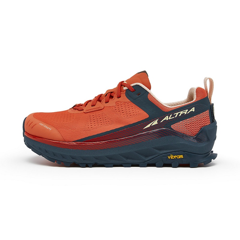 Altra OLYMPUS 4 Trail Schoenen Dames Donkerblauw Koraal | Belgie AL5941S58