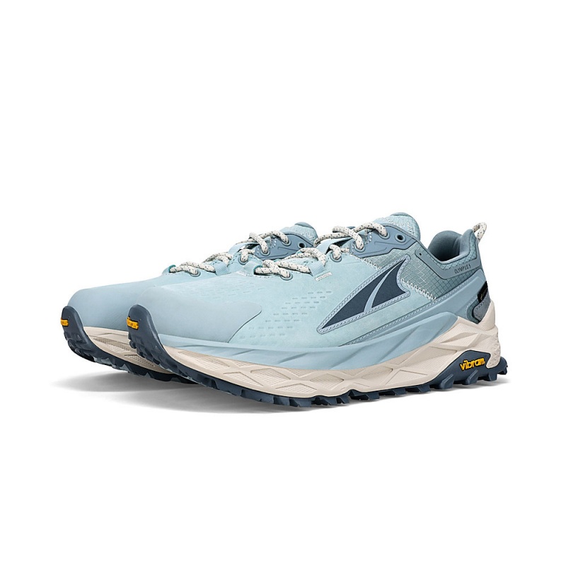 Altra OLYMPUS 5 HIKE LOW GTX Trail Schoenen Dames Blauw | Belgie AL1084L02