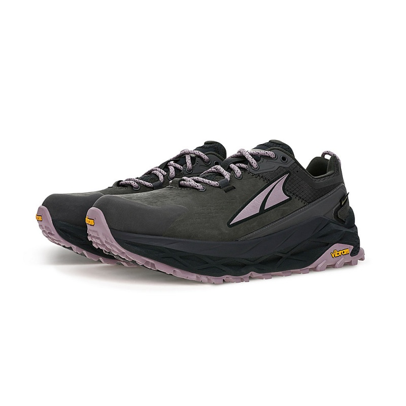 Altra OLYMPUS 5 HIKE LOW GTX Trail Schoenen Dames Grijs Zwart | Belgie AL6431X26