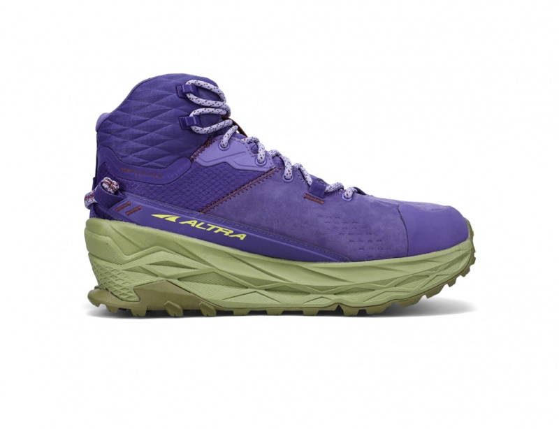 Altra OLYMPUS 5 HIKE MID GTX Wandelschoenen Dames Paars | Belgie AL1406D86