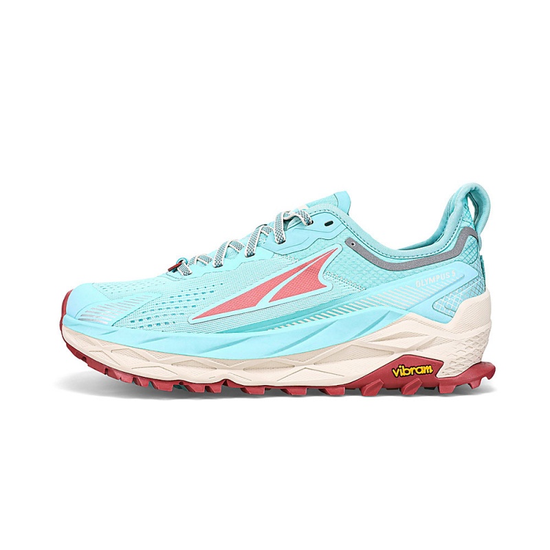 Altra OLYMPUS 5 Trail Schoenen Dames Lichtblauw | Belgie AL4579W46